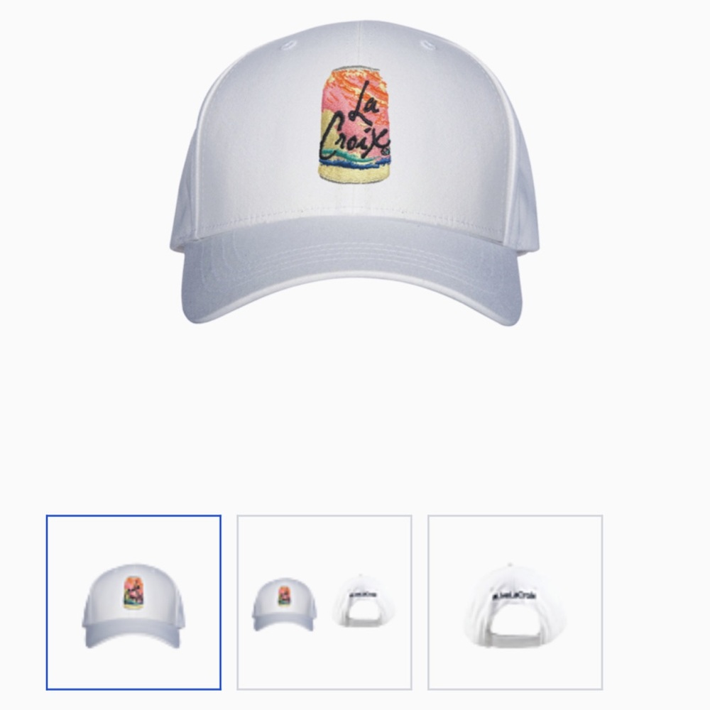💥SALE! La Croix Embroidered Baseball Cap